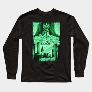 Possessed Priest The Exorcists Horror Tee Long Sleeve T-Shirt